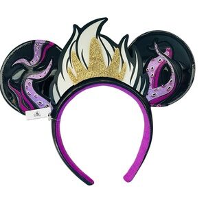 Disney Parks The Little Mermaid Ursula Vinyl Ear Headband Ears